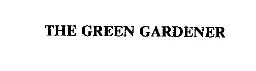 THE GREEN GARDENER