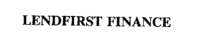 LENDFIRST FINANCE