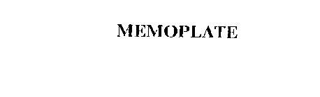 MEMOPLATE