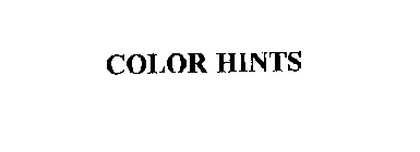 COLOR HINTS