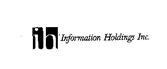 IH INFORMATION HOLDINGS INC.