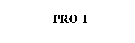 PRO 1