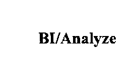 BI ANALYZE