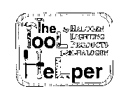 THE TOOL HELPER BY HALOGEN LIGHTING PRODUCTS 1-800-HALOGEN