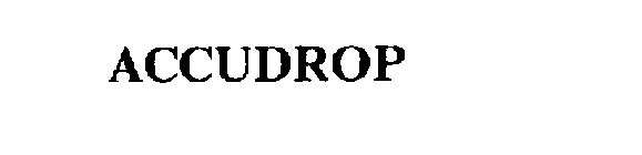 ACCUDROP