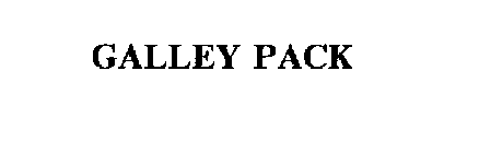 GALLEY PACK