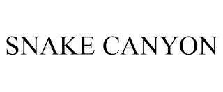 SNAKE CANYON