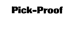 PICK-PROOF