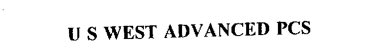 U S WEST ADVANCED PCS