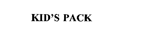 KID'S PACK