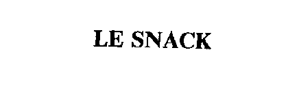 LE SNACK