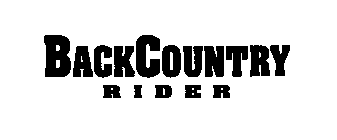 BACKCOUNTRY RIDER