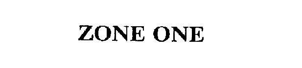 ZONE ONE