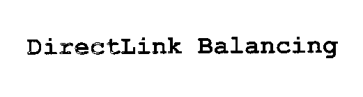 DIRECTLINK BALANCING
