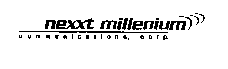 NEXXT MILLENIUM COMMUNICATIONS, CORP