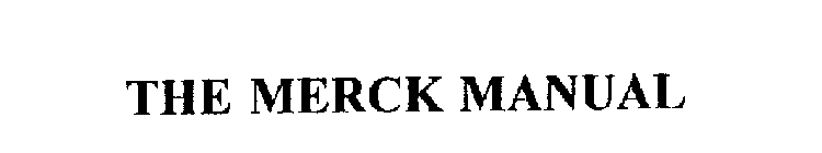 THE MERCK MANUAL