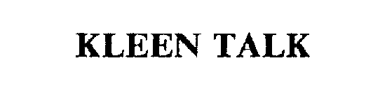 KLEEN TALK