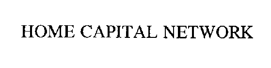 HOME CAPITAL NETWORK