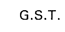 G.S.T.