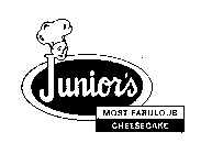 JUNIOR'S MOST FABULOUS CHEESECAKE