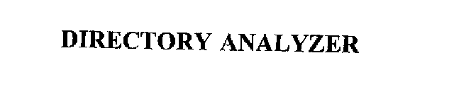 DIRECTORY ANALYZER