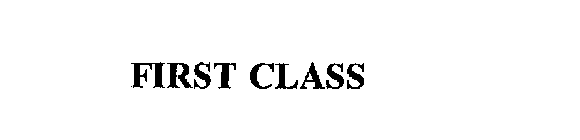 FIRST CLASS