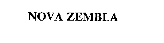 NOVA ZEMBLA