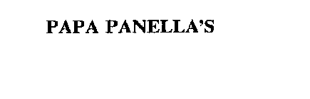 PAPA PANELLA'S