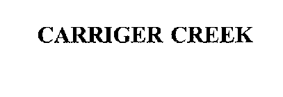CARRIGER CREEK