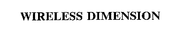 WIRELESS DIMENSION