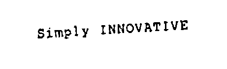 SIMPLY INNOVATIVE