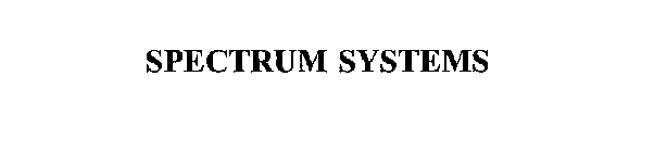 SPECTRUM SYSTEMS