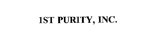 1ST PURITY, INC.