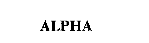 ALPHA