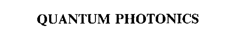 QUANTUM PHOTONICS