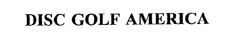 DISC GOLF AMERICA