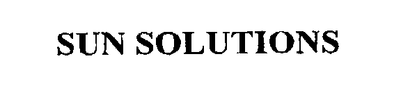 SUN SOLUTIONS