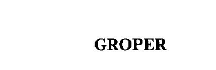 GROPER