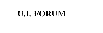 U.I. FORUM