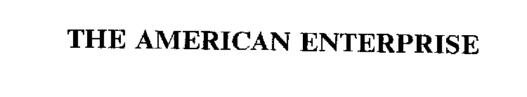 THE AMERICAN ENTERPRISE