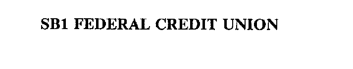 SB1 FEDERAL CREDIT UNION