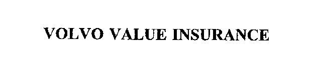 VOLVO VALUE INSURANCE