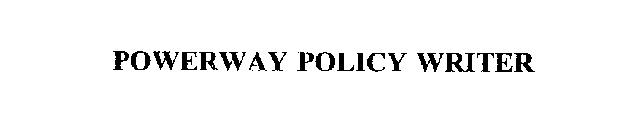 POWERWAY POLICY WRITER