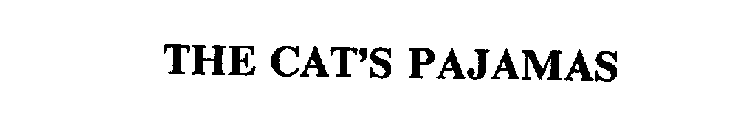 THE CAT'S PAJAMAS