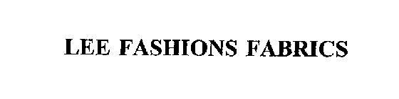 LEE FASHIONS FABRICS