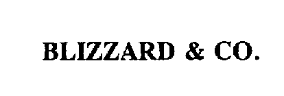 BLIZZARD & CO.