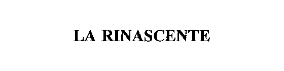 LA RINASCENTE