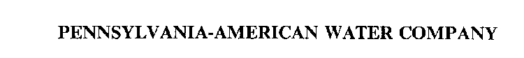 PENNSYLVANIA AMERICAN WATER