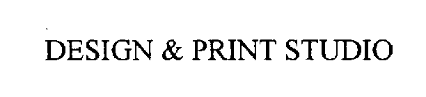 DESIGN & PRINT STUDIO