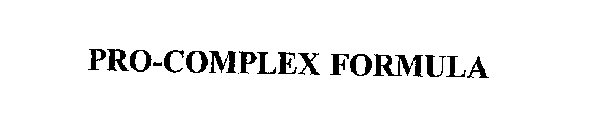 PRO-COMPLEX FORMULA